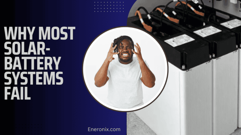 Why Most Solar-Battery Systems Fail