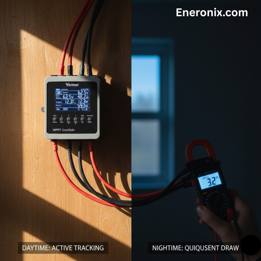 MPPT Charge Controller Quiescent Draw