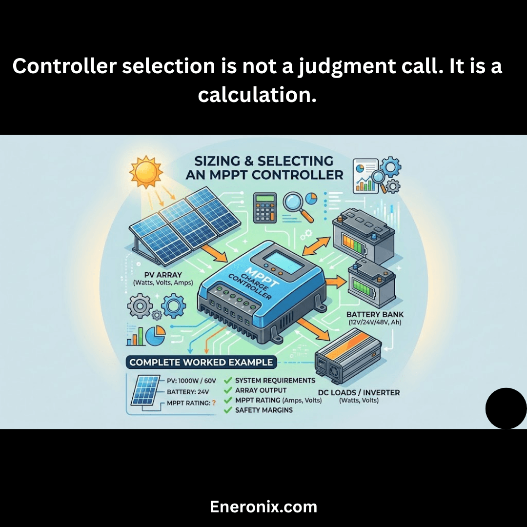 How to Size and Select an MPPT Charge Controller for a 48V LiFePO4 Off-Grid System MPPT Controller
