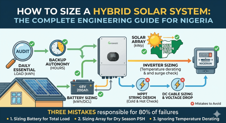 How to Size a Hybrid Solar System