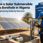 how to size a solar submersible pump for a borehole