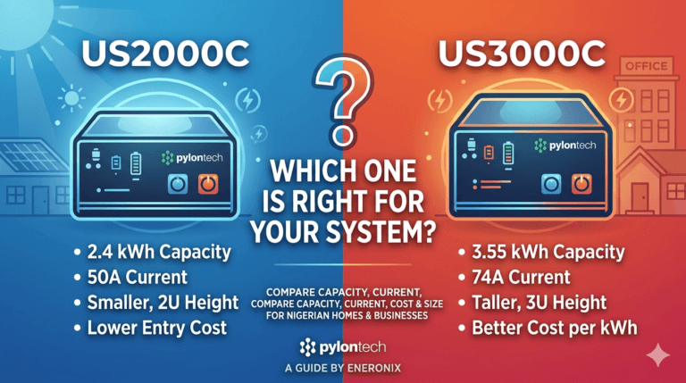 Pylontech US2000C vs US3000C