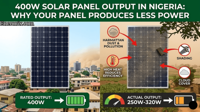 400W solar panel output In Nigeria