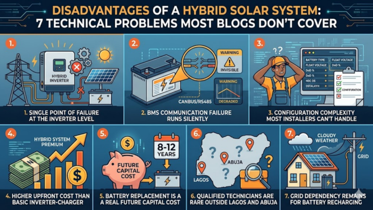 Disadvantages of a Hybrid Solar System