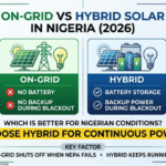 which is better on-grid or hybrid solar system