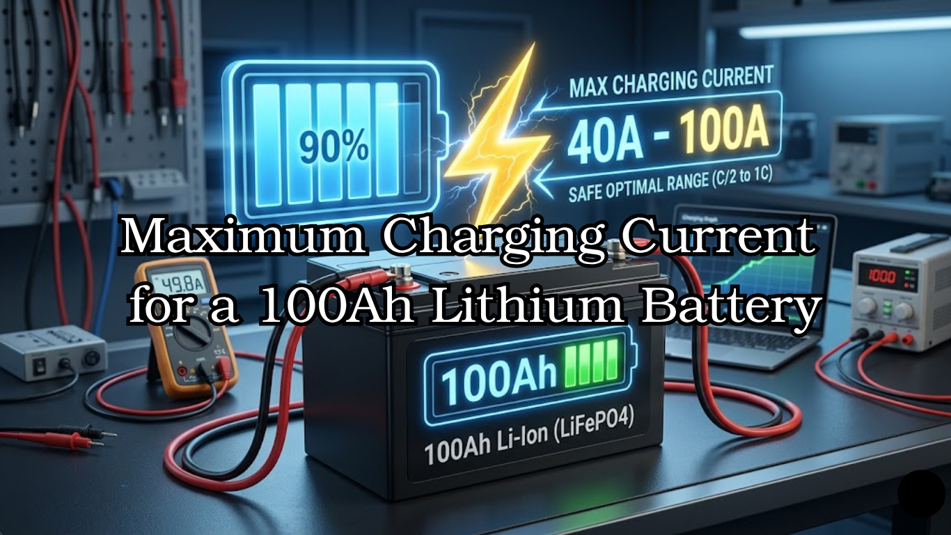 Maximum Charging Current for a 100Ah Lithium Battery (Engineering Guide) Can I charge a 100Ah LiFePO4 battery at 100A