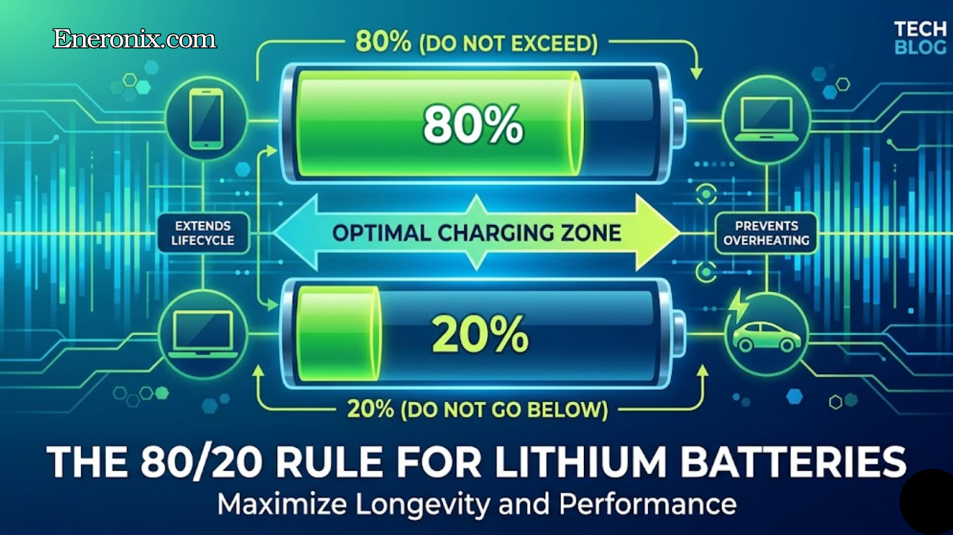 What Is the 80/20 Rule for Lithium Batteries? 80/20 Rule for Lithium Batteries