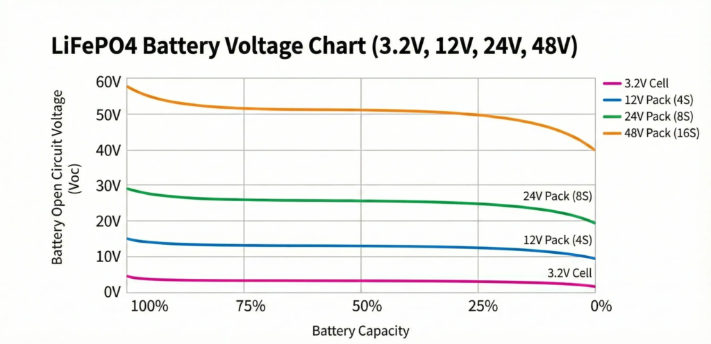 The Voltage vs SOC Reference Table