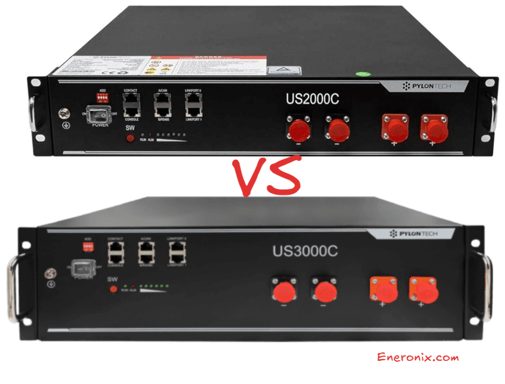 Pylontech US2000C vs US3000C
