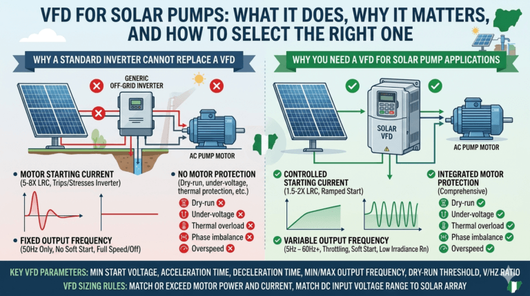VFD for Solar Pumps