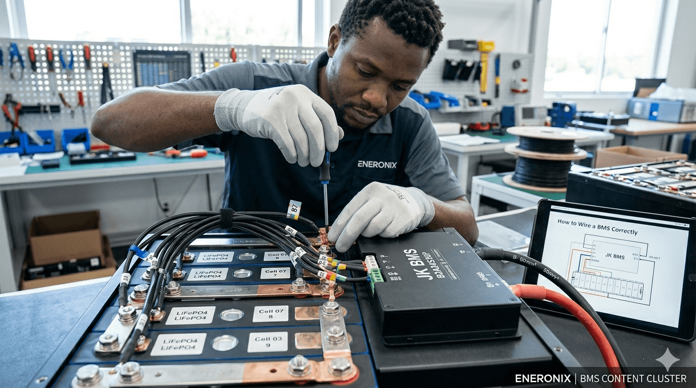 how to wire a BMS correctly
