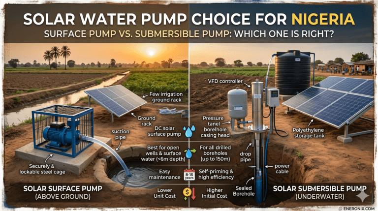 Solar Surface Pump vs Submersible Pump