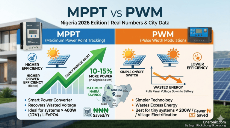 MPPT vs PWM charge controller