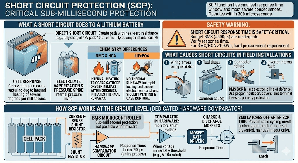 Short Circuit Protection (SCP):