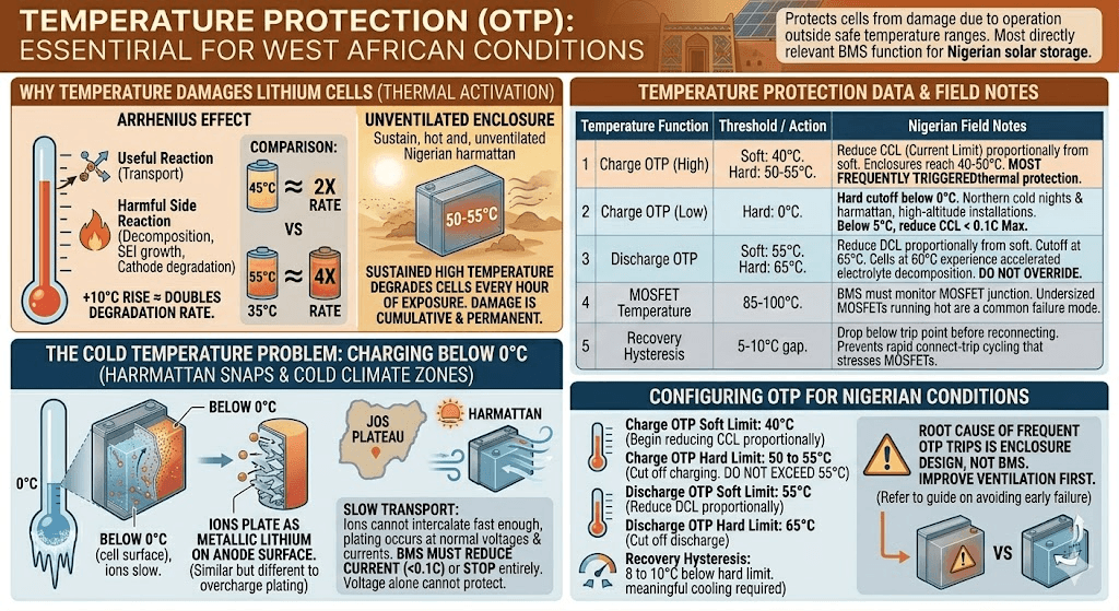 Temperature Protection (OTP):