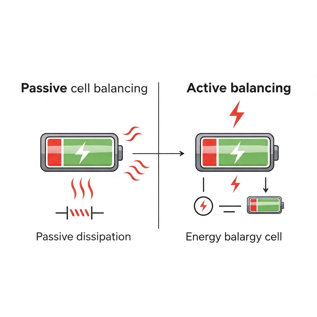 Cell Balancing: Active vs Passive