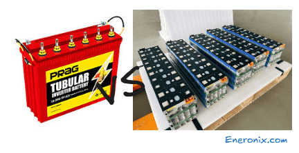 Lithium vs Tubular Battery