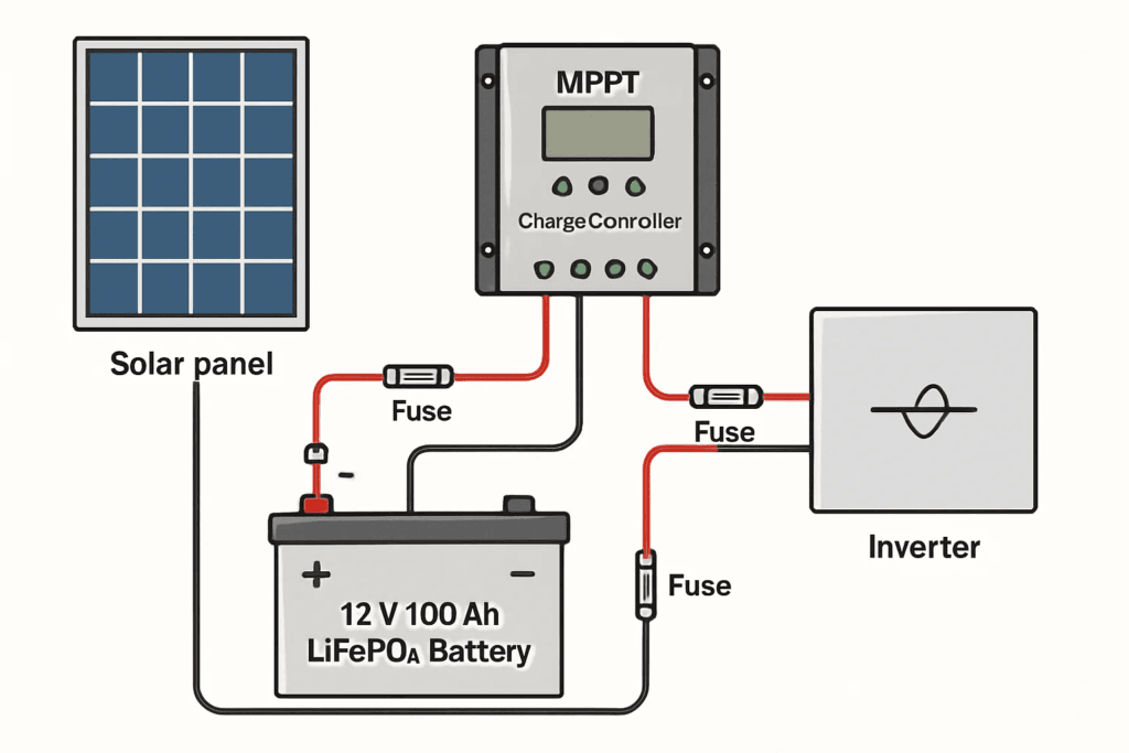 MPPT and LiFePO4 Batteries
