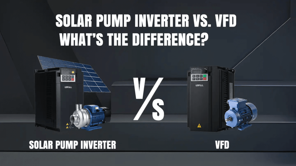 Solar VFD vs Standard VFD