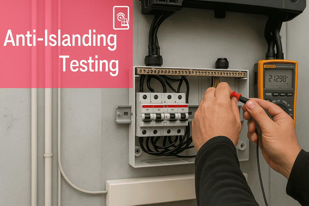 Anti-Islanding Functional Test