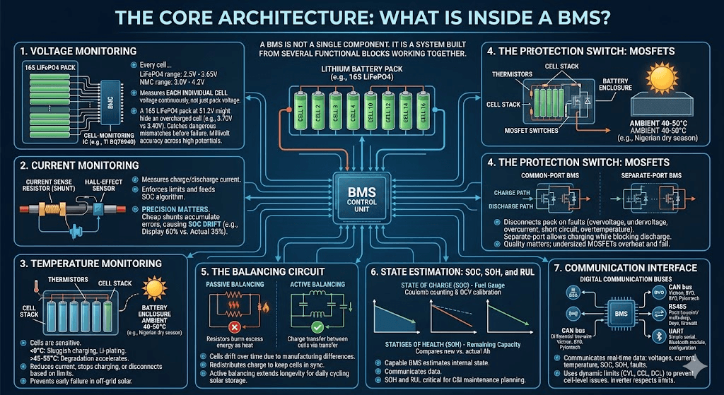 The Core Architecture: What Is Inside a BMS?