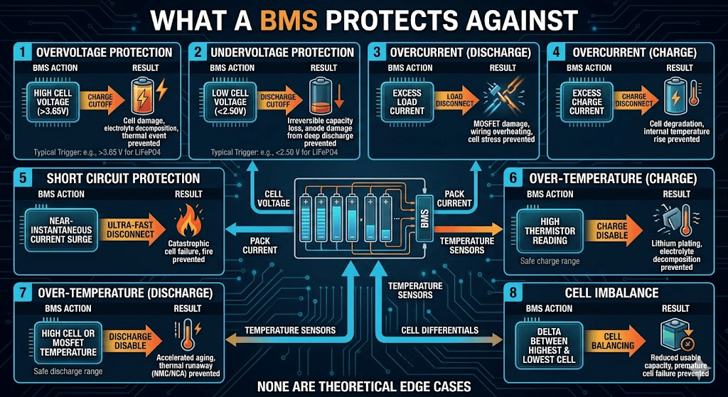 What a BMS Protects Against