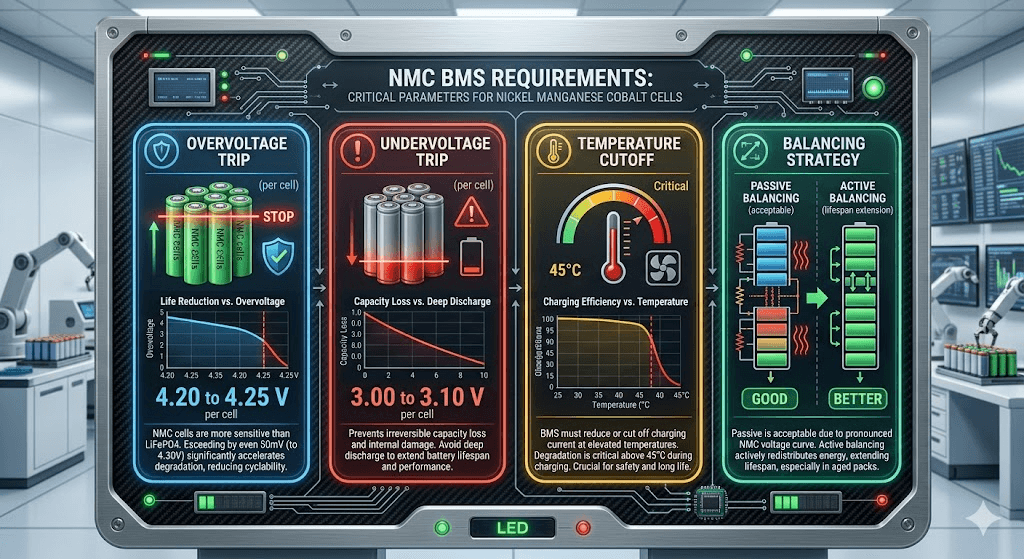 NMC BMS Requirements