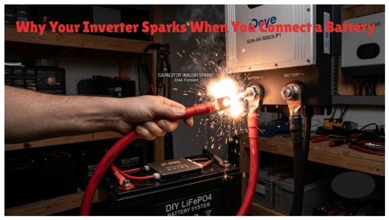 Why Your Inverter Sparks When You Connect a Battery
