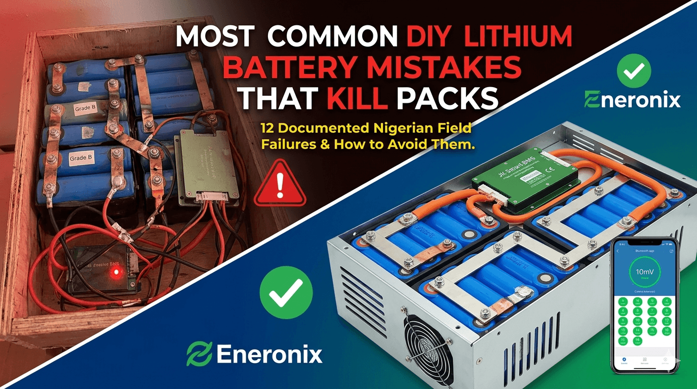 DIY lithium battery mistakes