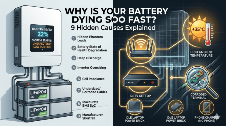 Why Does My Inverter Battery Die Faster Than Expected