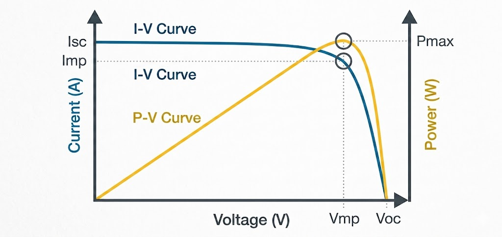 The I-V curve and what actually happens at connection