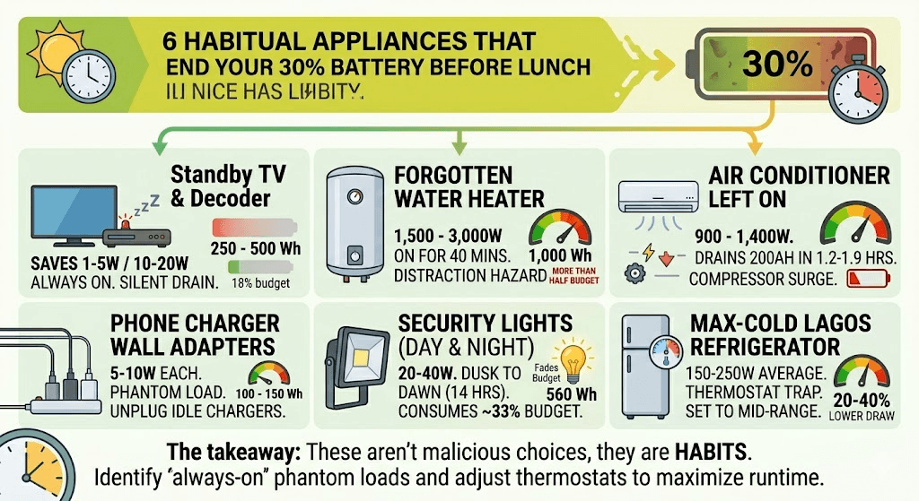 The 6 Appliances That Will End Your 30% Battery Before Lunch