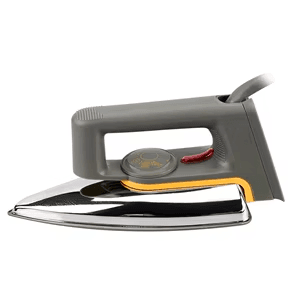 Electric iron: saves 1,000 to 2,500W
