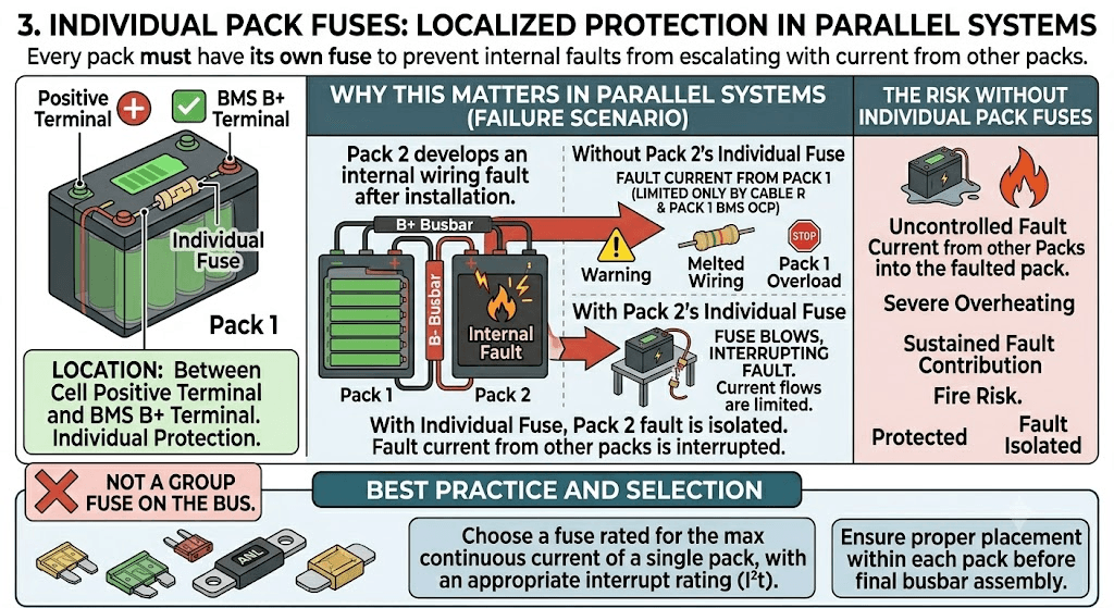 Individual Pack Fuses
