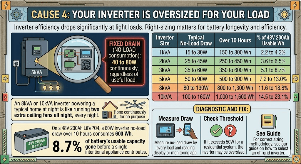 Your Inverter Is Oversized for Your Load