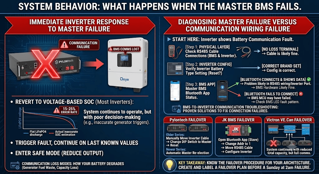 What Happens When the Master BMS Fails