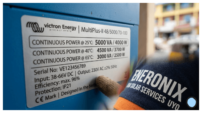 Inverter Continuous Output Rating